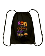 3rd Grade Teacher Drawstring Bag tile