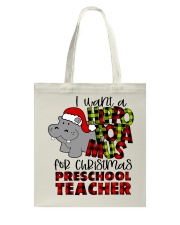Preschool Teacher Tote Bag tile