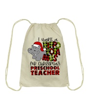 Preschool Teacher Drawstring Bag tile