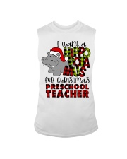 Preschool Teacher Sleeveless Tee tile