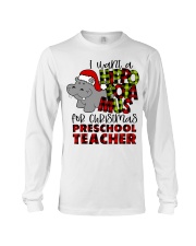 Preschool Teacher Long Sleeve Tee tile