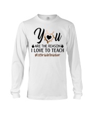 1st Grade Teacher Long Sleeve Tee tile