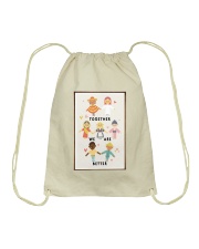 Together we are better Drawstring Bag tile