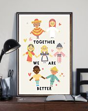 Together we are better 11x17 Poster lifestyle-poster-2