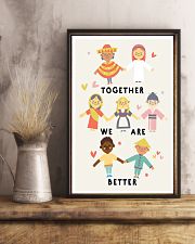 Together we are better 11x17 Poster lifestyle-poster-3