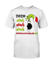 School Counselor Christmas Classic T-Shirt tile