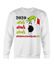 School Counselor Christmas Crewneck Sweatshirt tile