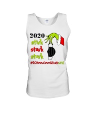 School Counselor Christmas Unisex Tank tile