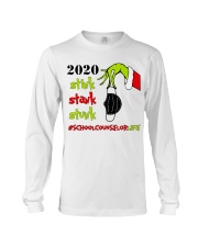School Counselor Christmas Long Sleeve Tee tile