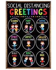 Social Distancing Greetings 11x17 Poster front