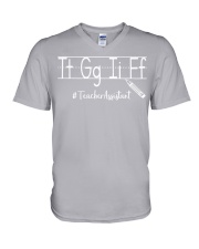 Teacher Assistant V-Neck T-Shirt tile