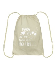 Paraprofessional Drawstring Bag tile