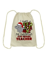 5th Grade Teacher Drawstring Bag tile