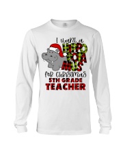 5th Grade Teacher Long Sleeve Tee tile