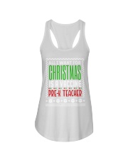 Pre-K Teacher - Christmas Ladies Flowy Tank tile