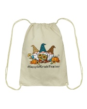 1st Grade Teacher Drawstring Bag tile