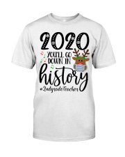 2nd Grade Teacher Classic T-Shirt front