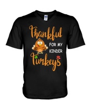 Kindergarten V-Neck T-Shirt tile