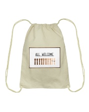 All Welcome Drawstring Bag thumbnail