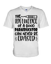 Paraprofessional V-Neck T-Shirt tile
