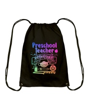 Preschool Teacher Drawstring Bag tile