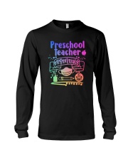 Preschool Teacher Long Sleeve Tee tile