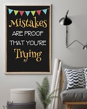 Mistakes are proof that youre trying 11x17 Poster lifestyle-poster-1