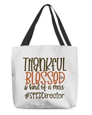 SPED Director All-Over Tote tile
