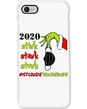 1st Grade Teacher Christmas Phone Case tile