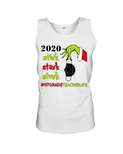 1st Grade Teacher Christmas Unisex Tank tile
