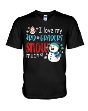 3rd Grade V-Neck T-Shirt tile