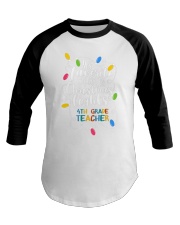 4th Grade Teacher Baseball Tee tile