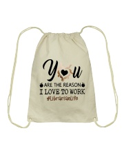 Librarian Drawstring Bag tile