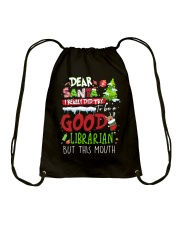 Librarian Drawstring Bag tile
