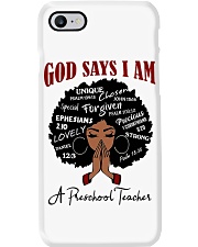 Preschool Teacher Phone Case tile