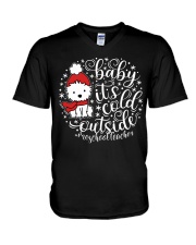 Preschool Teacher V-Neck T-Shirt tile