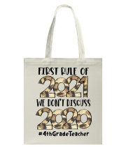 4th Grade Teacher Tote Bag tile