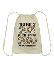 4th Grade Teacher Drawstring Bag tile