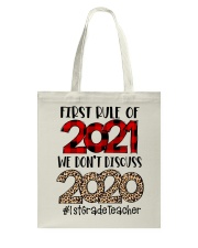 1st Grade Teacher Tote Bag tile