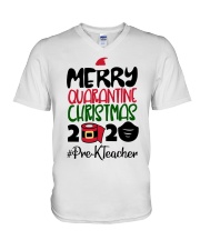 Pre-K Teacher V-Neck T-Shirt tile