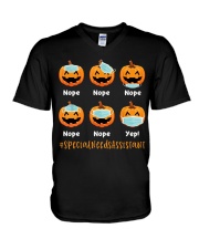 Special Needs Assistant V-Neck T-Shirt tile