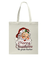4th Grade Teacher - Christmas Tote Bag tile