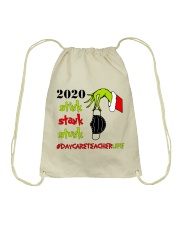 Daycare Teacher Christmas Drawstring Bag tile