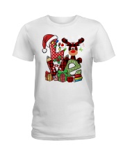 Lunch Lady - Christmas Ladies T-Shirt tile