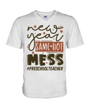 Preschool Teacher V-Neck T-Shirt tile