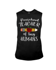 Preschool Teacher Sleeveless Tee tile