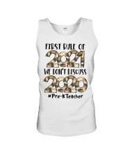 Pre-K Teacher Unisex Tank tile