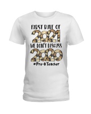 Pre-K Teacher Ladies T-Shirt tile