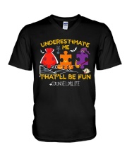 Counselor V-Neck T-Shirt tile