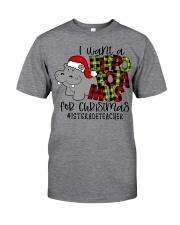 1st Grade Teacher Classic T-Shirt front